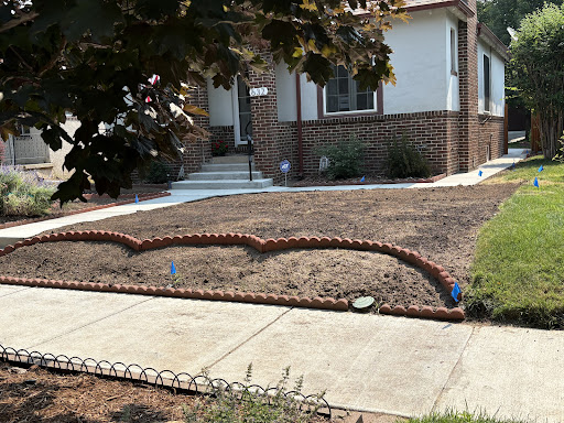 Customer photo of the finished sidewalk